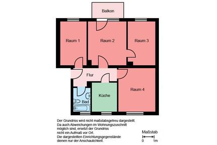 Frisch tapezierte 4 Zimmer Wohnung in Castrop-Rauxel