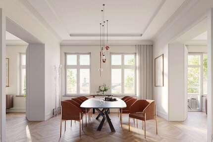 Wohnung zum Kaufen in Düsseldorf - Oberkassel 3.900.000,00 € 220 m²