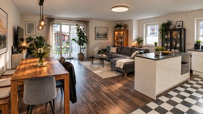 WOHNGEFÜHL WIE IM EIGENEN HAUS - 199.000,00&nbsp;EUR Kaufpreis, ca.&nbsp; 87,00&nbsp;m&sup2;&nbsp;Wohnfl&auml;che in Dornhan (PLZ: 72175)