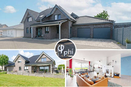 PHI AACHEN - Großzügiges Familiendomizil mit Kamin und Doppelgarage in Aldenhoven-Niedermerz!