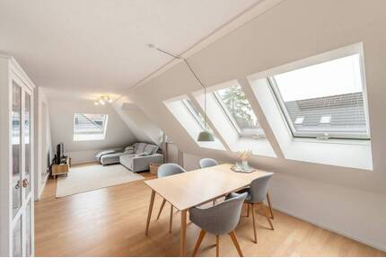 AIGNER - Ihr neues Zuhause: Lichtdurchflutete Dachgeschosswohnung mit großzügigem Raumangebot! - München Trudering-Riem