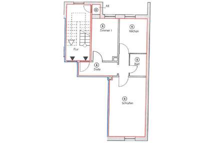 Wohnung zum Mieten in Ludwigshafen am Rhein 675,00 € 52 m²