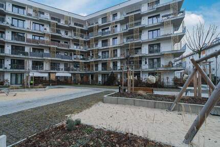 Wohnen am Park: Exklusive 3-Zimmer-Neubau-Wohnung !!Erstbezug!! mit eigenem Tiefgaragenstellplatz und E-Ladestation - Nürnberg Rennweg