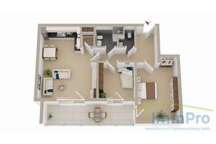 Wohnung zum Mieten in Ebhausen 1.070,00 € 88 m²