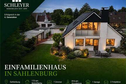 Haus zum Kaufen in Cuxhaven Sahlenburg 585.000,00 € 171.3 m² - Cuxhaven / Sahlenburg