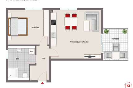 Wohnung zum Kaufen in Deggendorf 329.000,00 € 54.03 m²