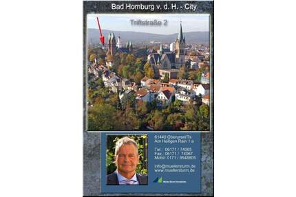Bad Homburg- City-Triftstraße 2: Großzügige 3-Z-ETW mit Blick ins grüne!° - Bad Homburg vor der Höhe