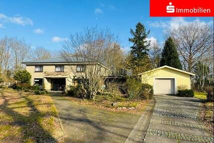 Parkähnliches Grundstück am Feldrand - Tolles Haus mit Wintergarten+Garage - Mühlenbarbek