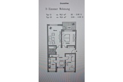Moblierte Wohnung am Ohlsdorfer Friedhof, barrierefreier Zugang - Hamburg Wandsbek