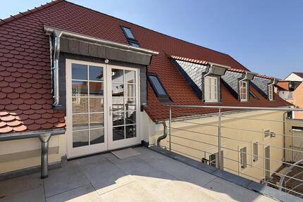 Stilvoll kernsanierte Maisonettewohnung mit Küche und tollem Ausblick als Erstbezug - Freinsheim