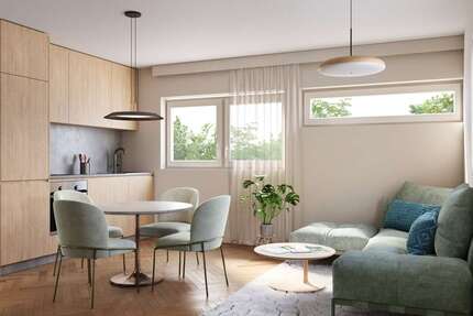 Wohnung zum Kaufen in Stuttgart Degerloch 387.200,00 € 53.77 m² - Stuttgart / Degerloch