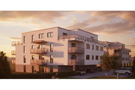 Mit Balkon - moderne Obergeschosswohnung 