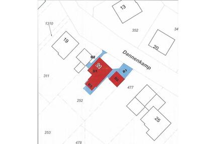 Grundstück mit freistehendem Haus oder Grundstück ohne Bebauung - Emsdetten