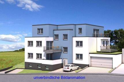 Oberkirch-Zentrumsnahe Lage: Neubauwohnung im OG mit ca. 84 m² Wfl., Balkon, Garage, Einbauküche, Aufzug