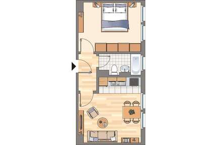 Wohnung zum Mieten in Dortmund 326,00 € 36.77 m²