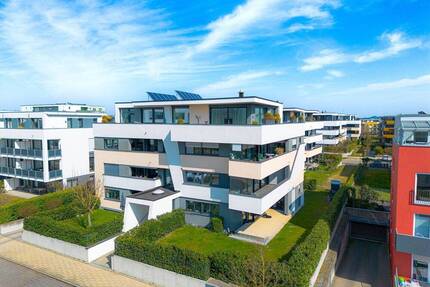 Wohnen im beliebten Wiley: 4-Zimmer-Wohnung mit 2 Bädern, Balkon, Aufzug & Tiefgarage - Neu-Ulm Ludwigsfeld