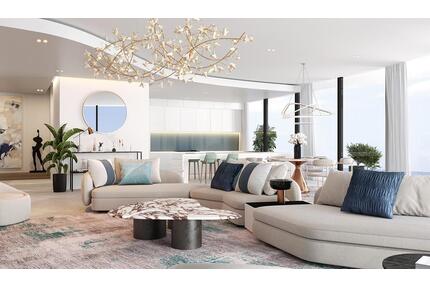 Abu Dhabi - Luxus Top floor 3,5 Zimmer 189qm am Meer u. Pool - Auslandsimmobilie Immobilien kaufen Dubai & Abu Dhabi Renditeobjekt - Ruderatshofen