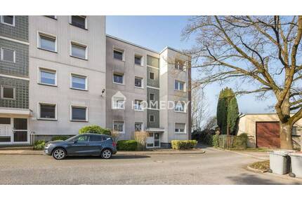 Helle 2-Zimmer-Wohnung mit sonniger Südwest-Loggia und Tageslichtbad - Witten Stockum