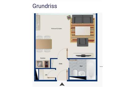 Modernisiertes 1-Zimmer-Apartment mit Duplexgarage Pasing - München Pasing-Obermenzing