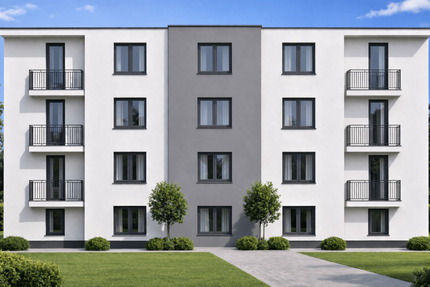 NEUBAU ERSTBEZUG moderne 3-Zimmer-ETW mit Balkon - Greifswald Industriegebiet