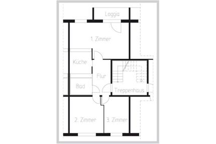 3-Raum Wohnung - 513,00&nbsp;EUR Kaltmiete, ca.&nbsp; 57,00&nbsp;m&sup2; in Cottbus (PLZ: 03050) Spremberger Vorstadt