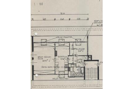 Vermietung Dachgeschosswohnung 33604 Bielefeld 48qm teilmöbliert