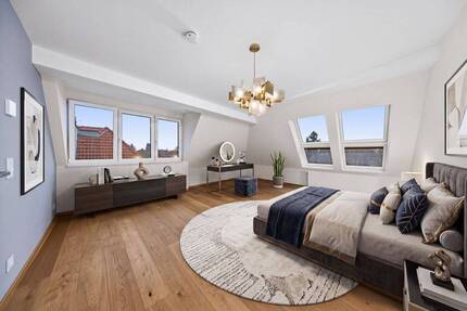 Neu ausgebaute Dachgeschoss-Maisonette mit 5 Zimmern und Galerie - sofort bezugsfrei - Berlin Dahlem