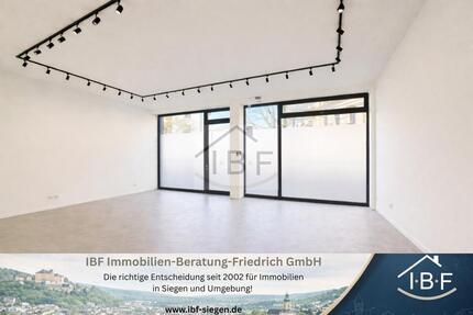 Modernes Ladenlokal im EG mit großer Fensterfront und zusätzlichen Flächen im OG zentral in Siegen