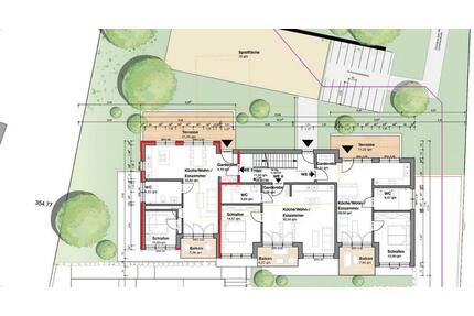 Moderne 2-Zi. Loftwohnung - 63 m² mit Balkon & Terrasse – Neubau - Hilchenbach