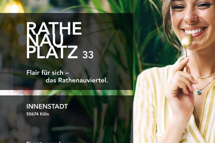 Exklusiv modernisierte Eigentumswohnung am Rathenauplatz – Wohnkomfort mit besonderem Charme! WE 4 - Köln Neustadt-Süd