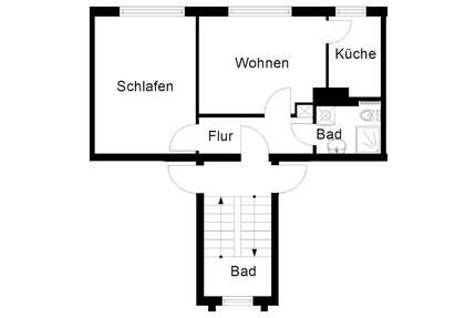 Wohnung zum Mieten in Wuppertal 305,00 € 38.09 m²