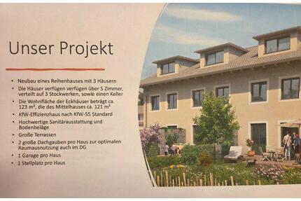 Reihenhaus mit 3 Häusern neu Großkarolinenfeld Erstbezug Imm - Flintsbach am Inn