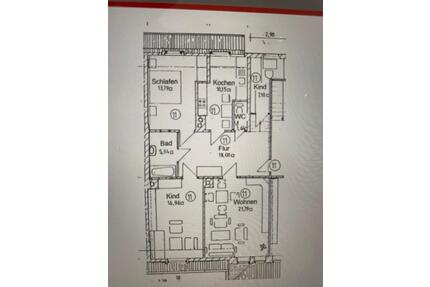 renovierte zentr. 4-Raum-Wohnung mit Küchen Jobcenter möglich - Plauen