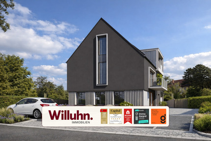 Hochwertige 4-Zimmer Wohnung mit großer Terrasse I 2 Bäder I Fußbodenheizung I Stellplatz I Keller - Machern