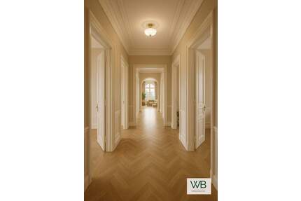 Maisonette Luxus-Altbauwohnungen + Balkon zum Mitgestalten - Theaterwall Braunschweig