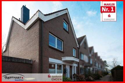 Großes Reihenendhaus mit Garage und Eigentumsgrundstück - Emden Borssum/Hilmarsum