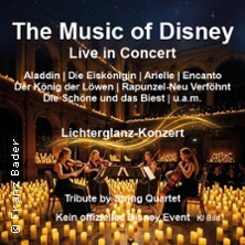 The Music of Disney Live in Concert Tribute by String Quartet im Lichterglanz