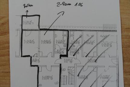 Große 2-Raumwohnung in 16278 Pinnow - Angermünde