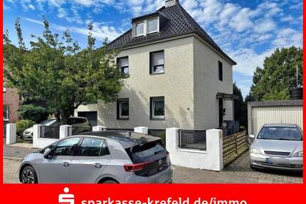 Freistehendes Zweifamilienhaus mit Garage - Krefeld Fischeln