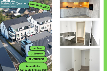 Wohnung zum Mieten in Nortorf 1.104,50 € 73.6 m²