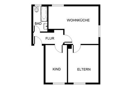 Wohnung zum Mieten in Bergkamen 399,00 € 50 m²