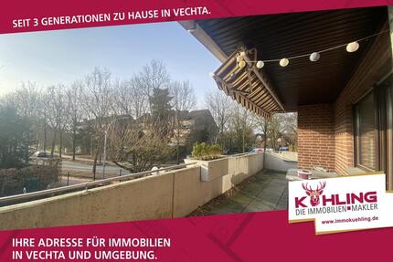Attraktive 2 Zimmer Wohnung mit Balkon in Vechta-Nord!