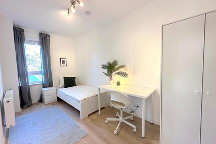 Möbilierte Zimmer frei in moderner WG – Weißkirchener Weg 39, Frankfurt - Frankfurt am Main Nord-West