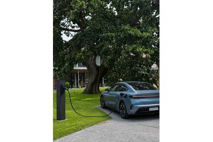 Neubauwohnung in Niebüll mit Wallbox für Elektrofahrzeuge