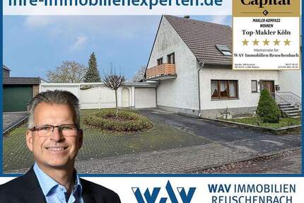 WALBERBERG: Einfamilienhaus mit großem Garten oder zusätzlichem Baugrundstück - Bornheim