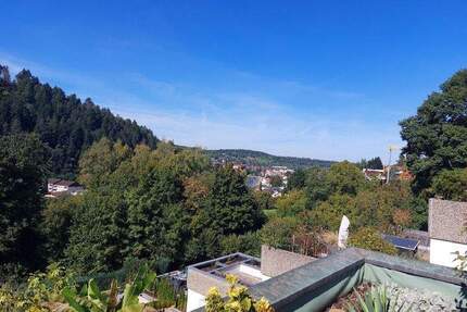 Terrassenwohnung mit großer Terrasse und tollem unverbaubarem Ausblick - Gernsbach Scheuern