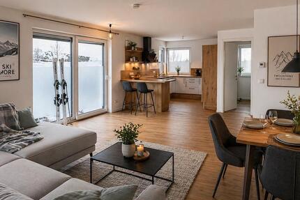 Exklusive 4-Zimmer Neubauwohnung Terasse, Garten, Doppelgarage, - Crailsheim