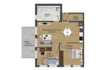 3 Zimmer Neubau-Wohnung in EisenbachOBB - Klingenberg am Main