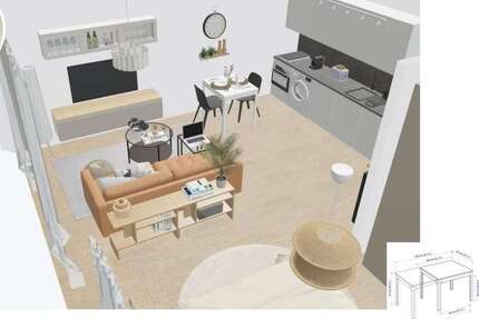 Wohnung zum Mieten in München 1.050,00 € 35 m²