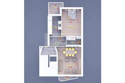 Wohnung zum Kaufen in Köln 424.000,00 € 70 m²